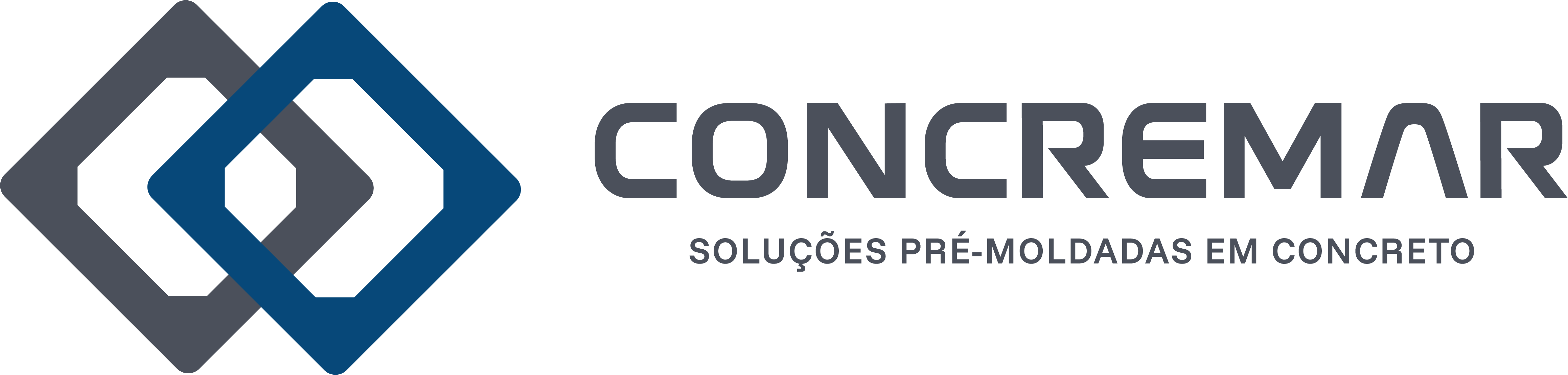 Logomarca Concremar - Soluções Pré-Moldadas em Concreto